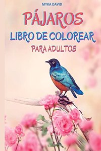 Pájaros Libro de Colorear Para Adultos