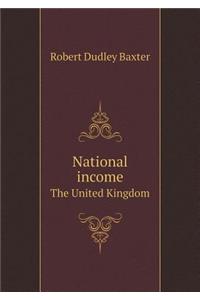 National Income the United Kingdom