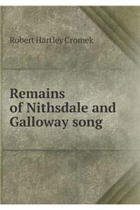 Remains of Nithsdale and Galloway song