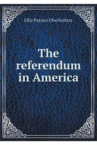 The referendum in America
