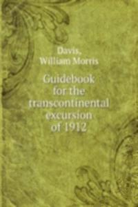 Guidebook for the transcontinental excursion of 1912