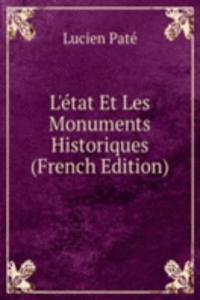 L'etat Et Les Monuments Historiques (French Edition)