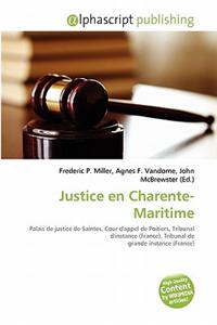 Justice En Charente-Maritime
