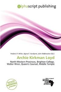 Archie Kirkman Loyd