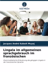 Lingala im allgemeinen sprachgebrauch im französischen