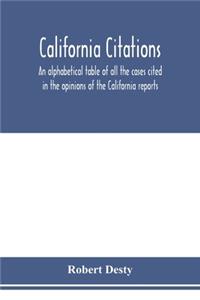 California citations