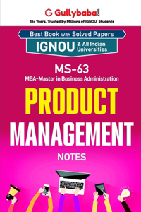 MS-63 Product Management