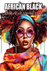 African Black Woman Coloring Book