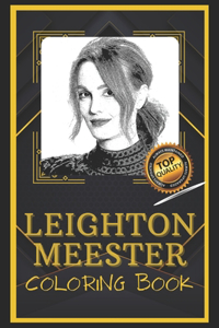 Leighton Meester Coloring Book