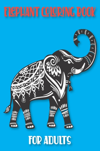 Elephant coloring books for adults