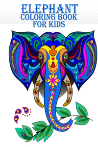 Elephant Coloring Book For Kids