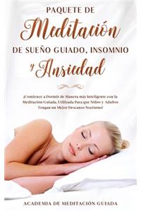 Paquete de Meditación de Sueño Guiado, Insomnio y Ansiedad