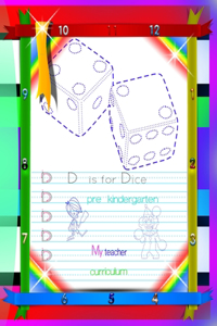 English Pre Kindergarten Alphabet Writing Workbook