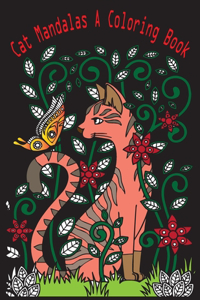 cat mandalas a coloring book