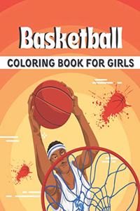 Basketball Coloring Book For Girls