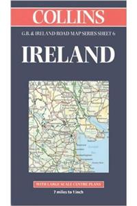 Road Map Great Britain and Ireland