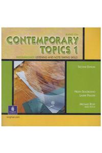 Contemporary Topics 1 Classroom Audio Program, Audio CDs