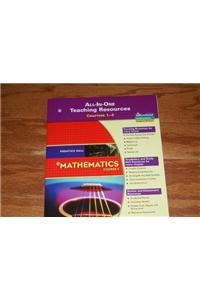Prentice Hall Math Course 3 All in One Teaching Resources for Chapters 1-2 (Blackline Masters) 2007