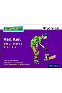 Read Write Inc. Phonics: Red Ken (Purple Set 2 Storybook 8)