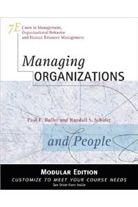 Managing Organizations and People