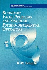 Boundary Value Problems and Singular Pseudo-Differential Operators