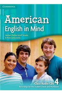 American English in Mind Level 4 Class Audio CDs (4)
