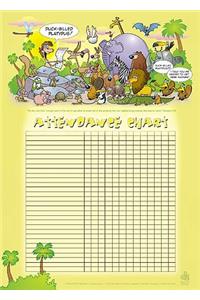 Adam Names the Animals Attendance Chart