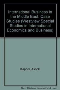 International Business in the Middle East: Case Studies