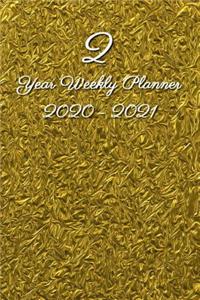 2 Year Weekly Planner 2020 - 2021