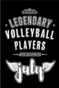 Legendary Volleyball Players are born in July