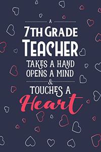 A 7th Grade Teacher Takes A Hand Opens A Mind & Touches A Heart