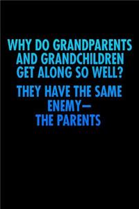 Why Do Grandparents And Grandchildren Get Along So Well They Have The Same Enemy The Parents