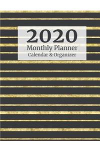2020 Monthly Planner Calendar & Organizer