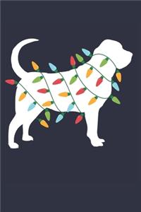 Bloodhound Journal - Bloodhound Notebook - Christmas Gift for Bloodhound Lovers