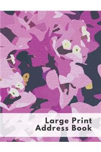 Large Print Address Book