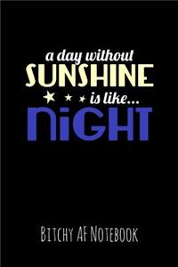 A Day Without Sunshine Is Like Night