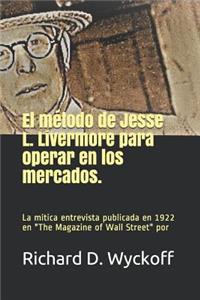 El Método de Jesse L. Livermore Para Operar En Los Mercados