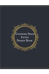 Confined Space Entry Permit Book