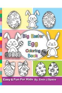 Big Easter Egg Coloring Book
