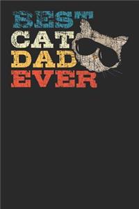 Best Cat Dad Ever: Lined Journal Lined Notebook 6x9 110 Pages Ruled