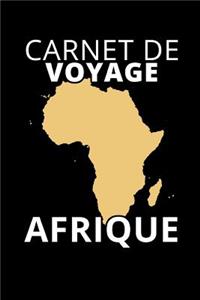Carnet de Voyage Afrique