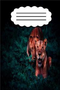Notebook With Lion