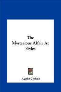 Mysterious Affair At Styles