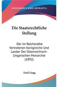 Die Staatsrechtliche Stellung