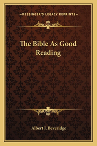 Bible as Good Reading