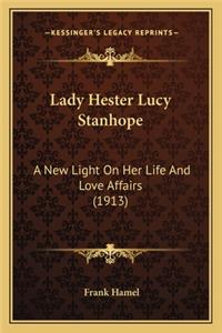 Lady Hester Lucy Stanhope
