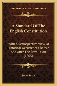 Standard Of The English Constitution