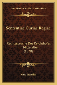Sententiae Curiae Regiae