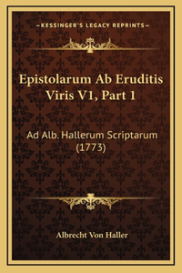 Epistolarum Ab Eruditis Viris V1, Part 1