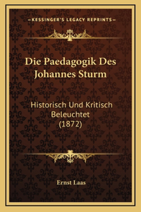 Die Paedagogik Des Johannes Sturm